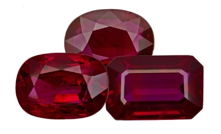 Single Stone  Rubies