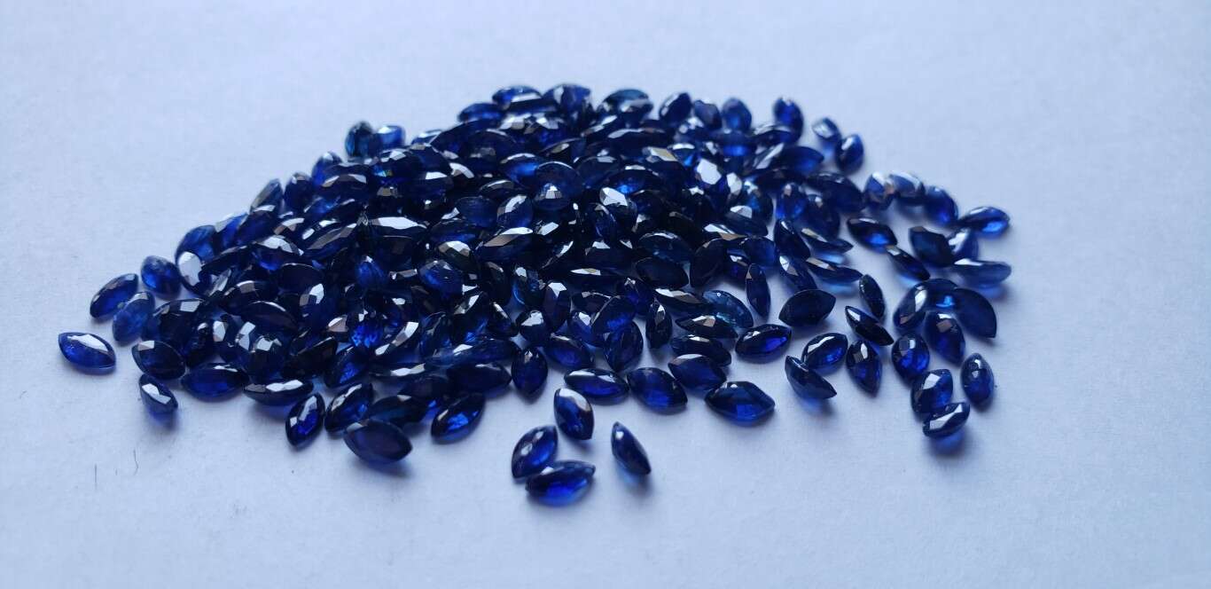 Blue Sapphire Marquise: 5mm x 3mm
