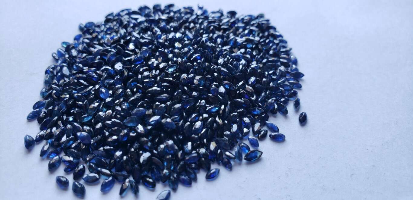 Blue Sapphire Marquise: 4mm x 2mm