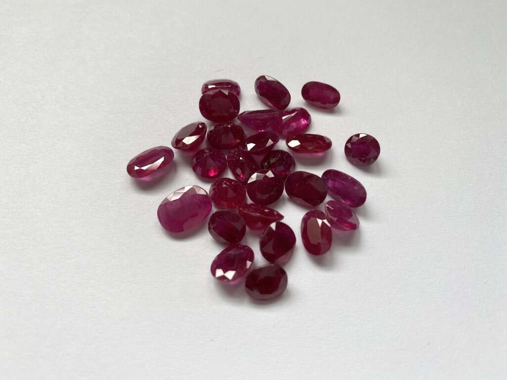 Burma Ruby Mix 1ct Size