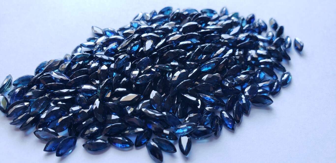 Blue Sapphire Marquise: 7mm x 3.5mm