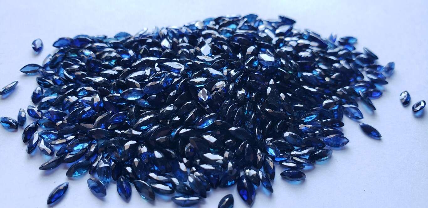 Blue Sapphire Marquise: 6mm x 3mm
