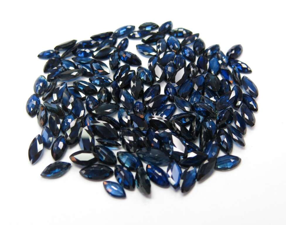 Blue Sapphire Marquise: 10mm x 5mm