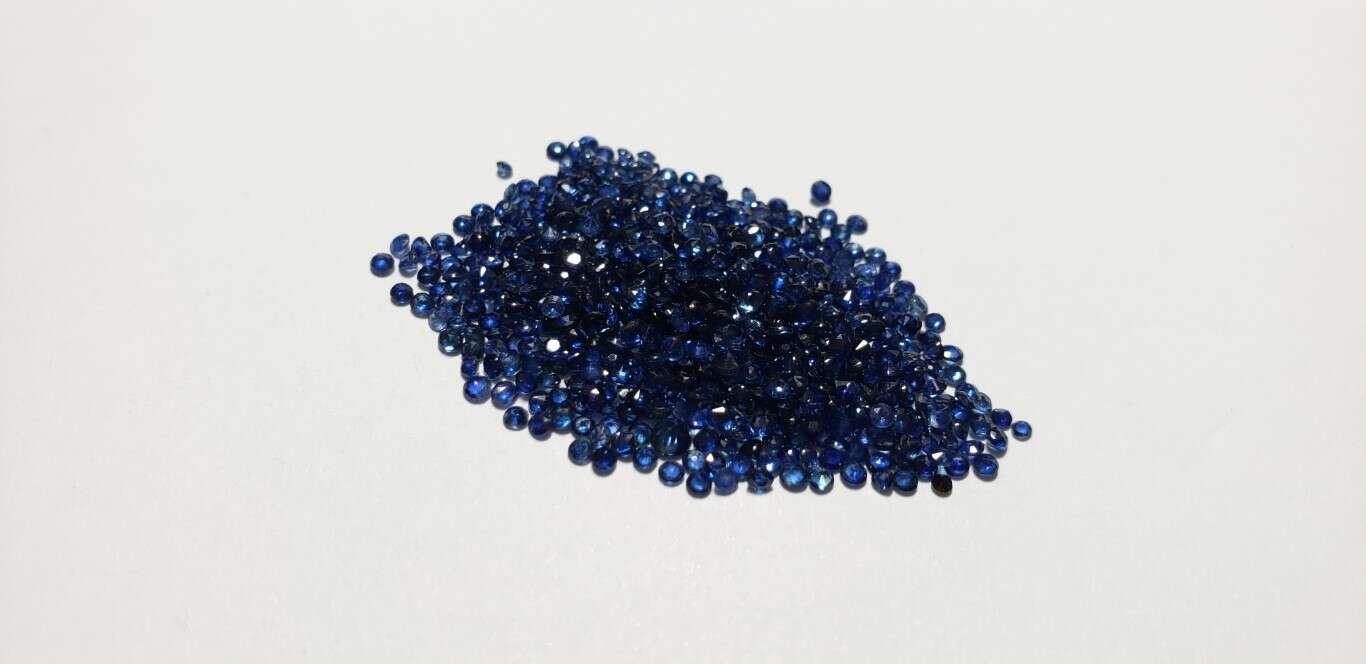 Blue Sapphire Round: 1mm - 2mm
