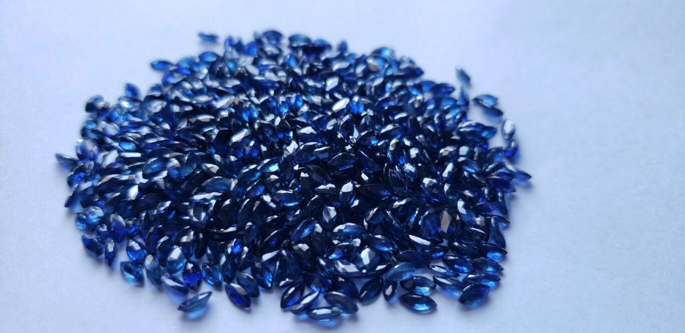 Blue Sapphire Marquise: 5mm x 2.5mm