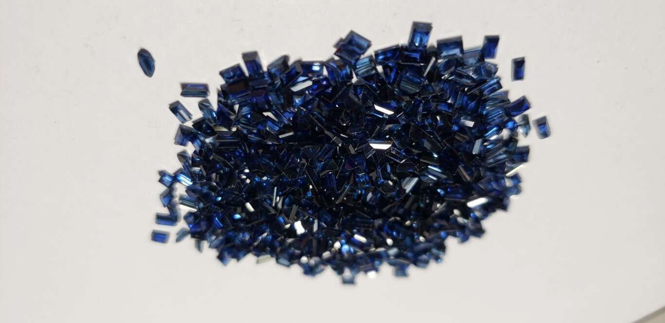 Blue Sapphire Baguette: 3mm - 3.5mm