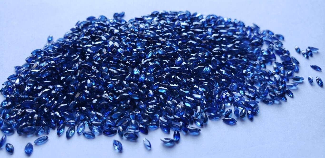 Blue Sapphire Marquise: 4mm x 2mm