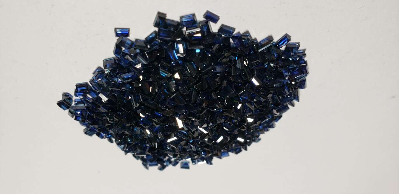 Blue Sapphire Baguette: 3mm - 3.5mm