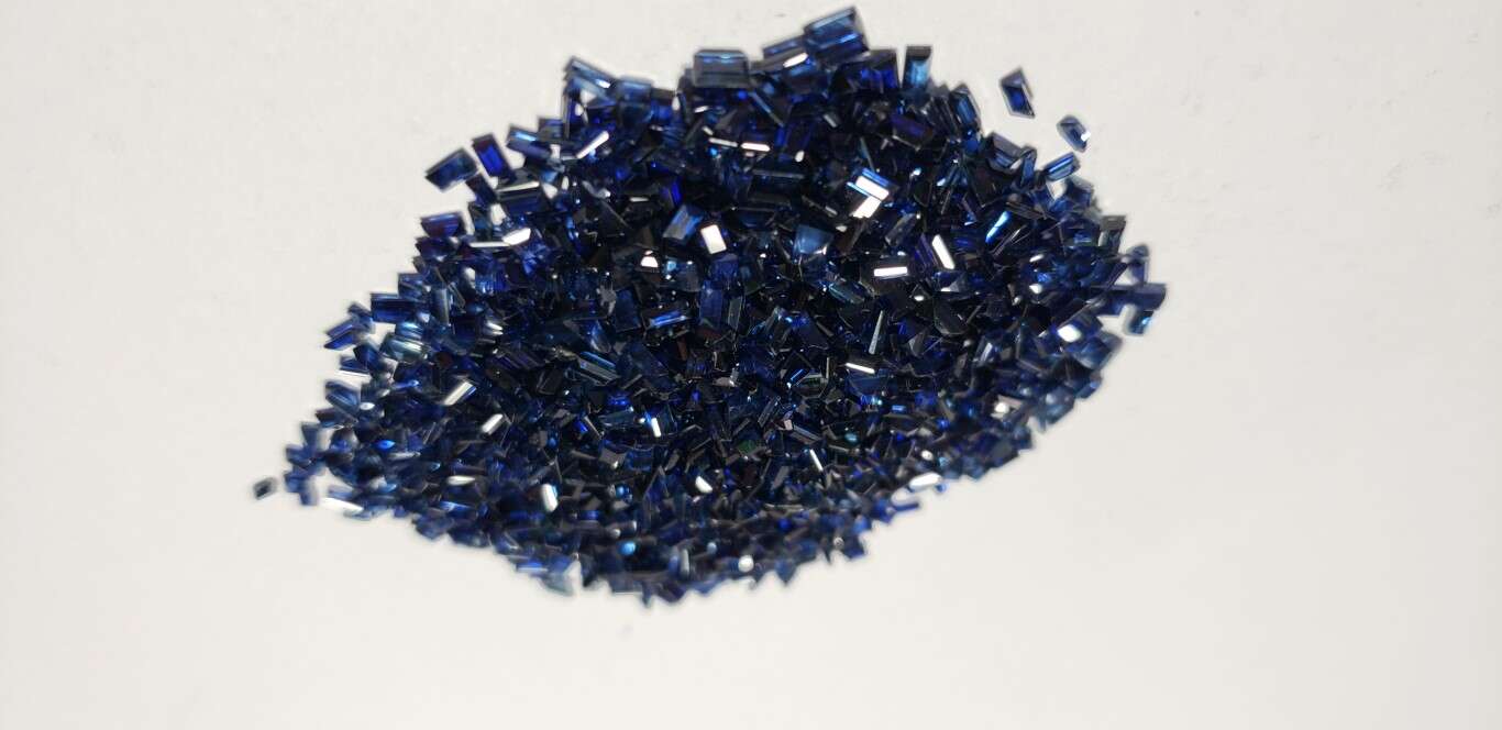 Blue Sapphire Baguette: 3mm Down