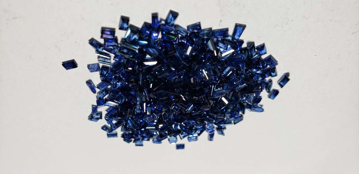 Blue Sapphire Baguette: 3mm - 4mm