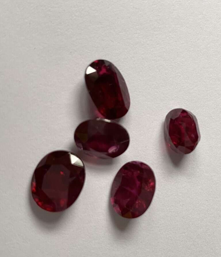 Ruby Mix 3ct Size