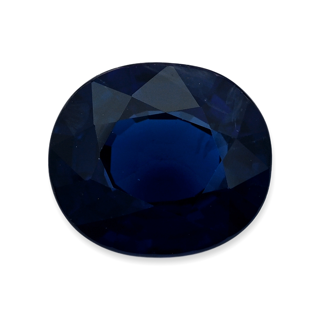 Blue Sapphire Oval: 3.64ct