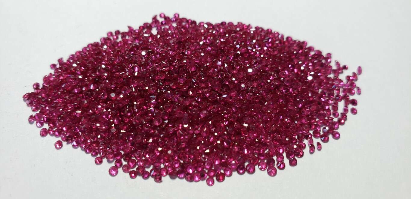 Ruby Diamond Cut: 1.5mm - 2mm