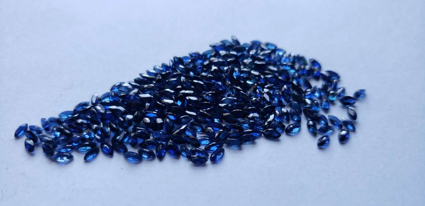 Blue Sapphire Marquise: 4mm x 2mm