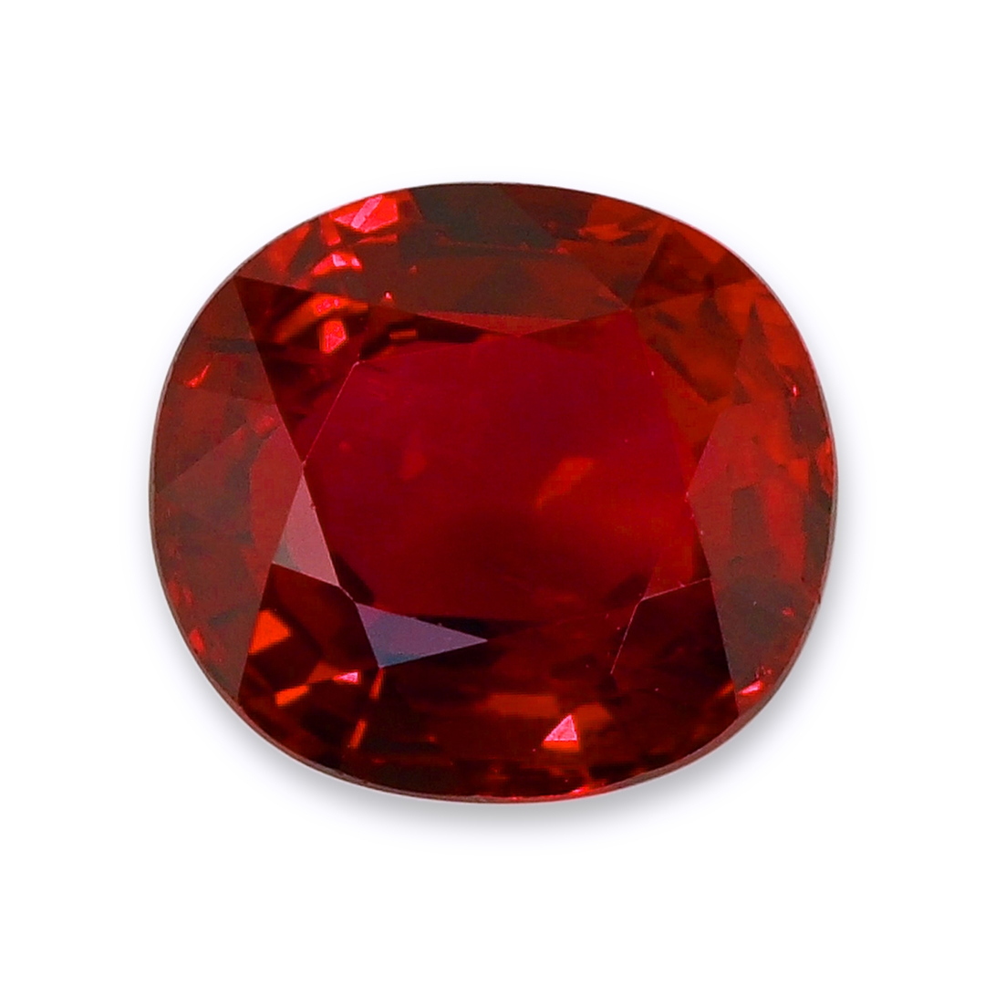 Ruby Cushion: 3.12ct