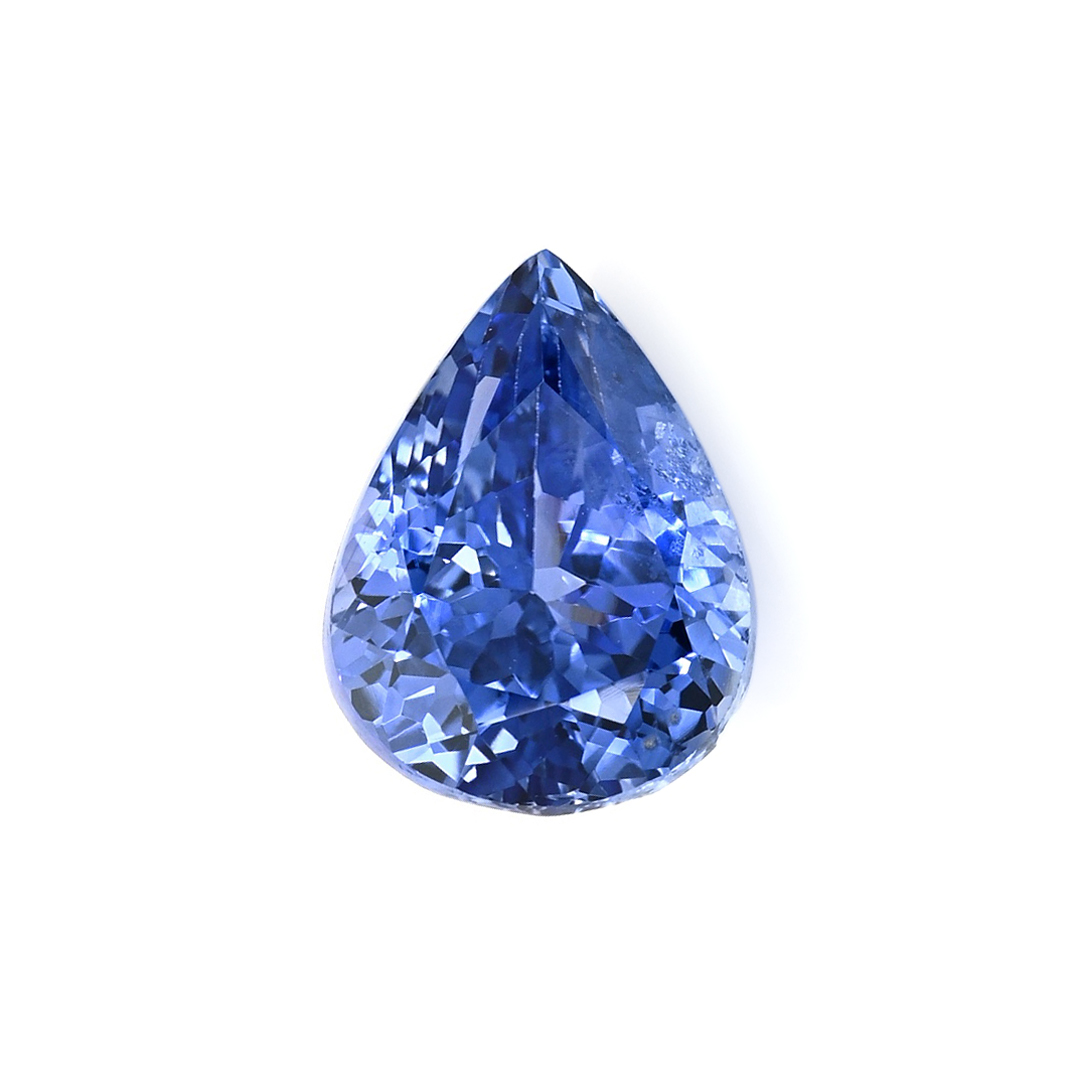 Blue Sapphire Pear: 5.83ct