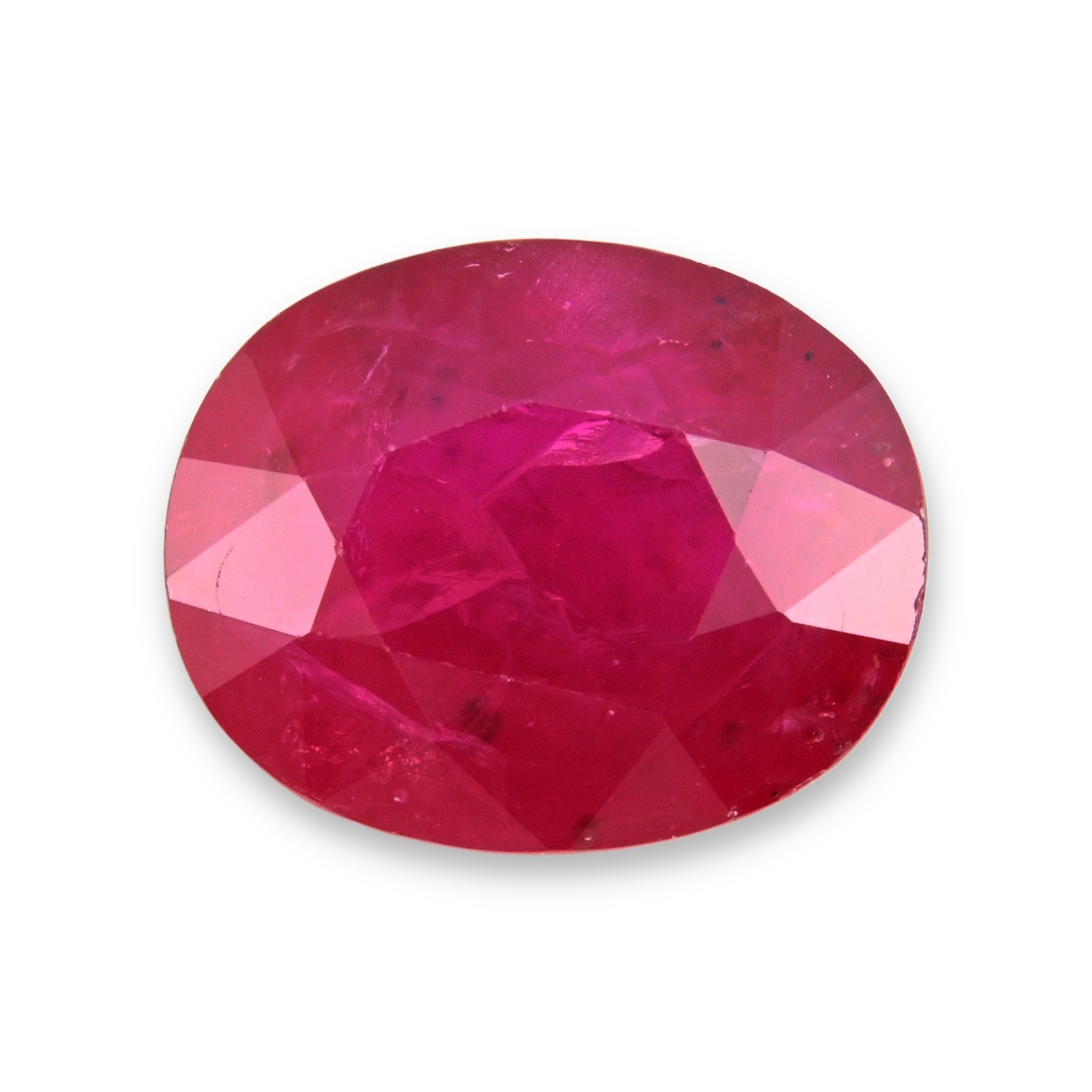 RUBY Oval: 3.91ct