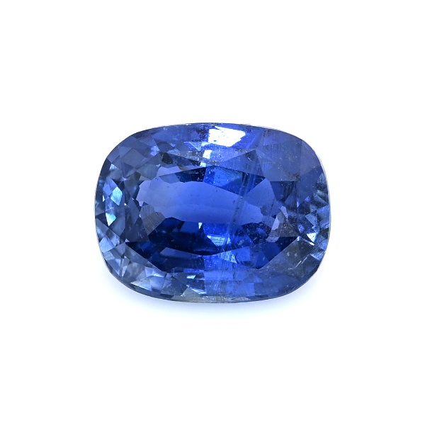 Blue Sapphire Cushion: 4.08ct