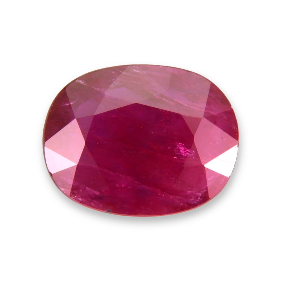 RUBY Oval: 3.44ct