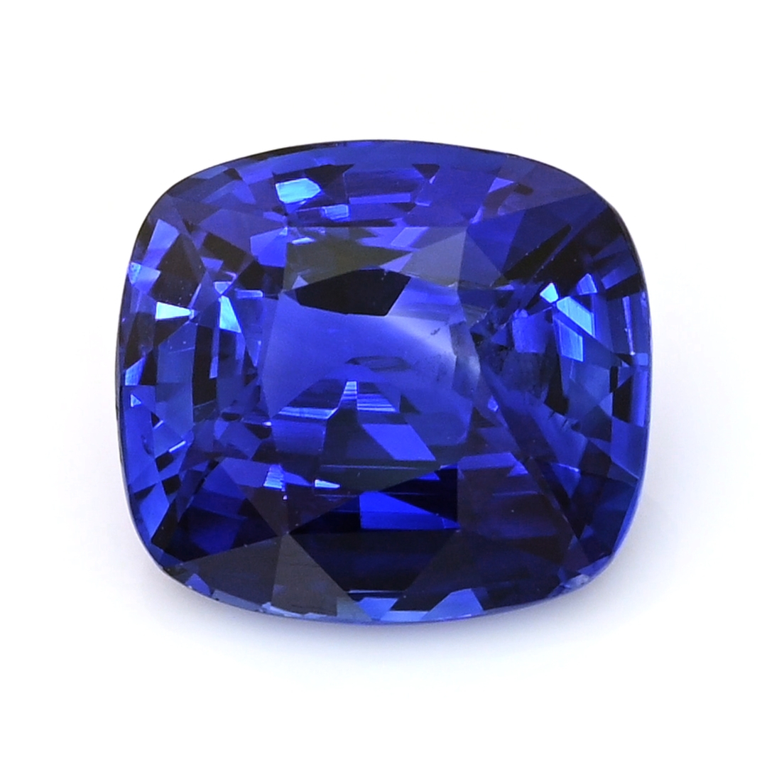Sapphire Cushion: 4.03ct