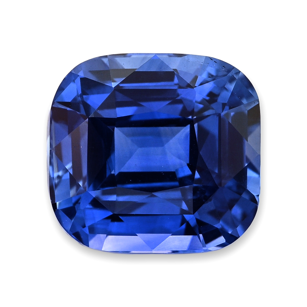 Blue Sapphire Cushion: 3.55ct
