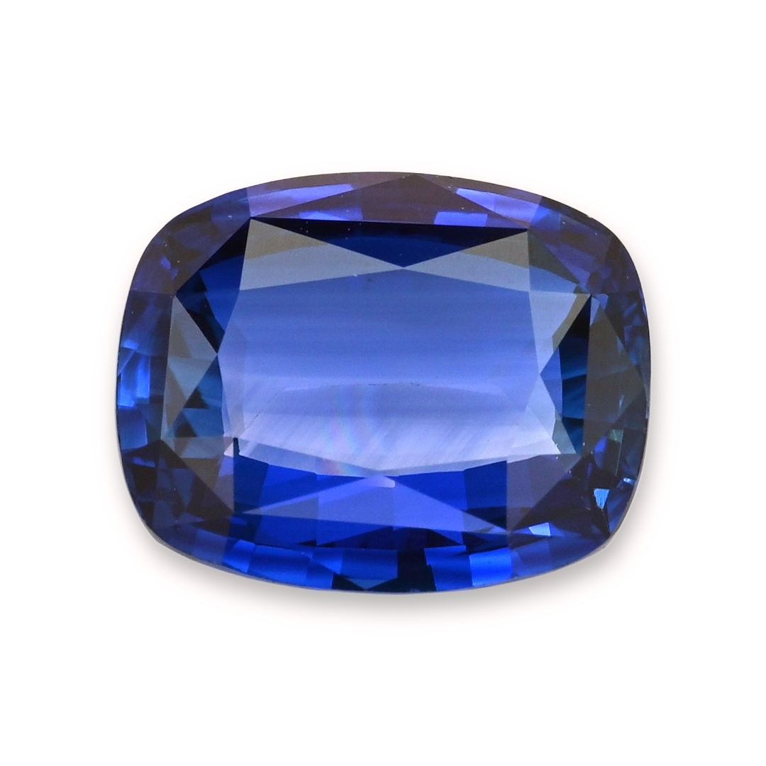 Sapphire Cushion: 3.38ct