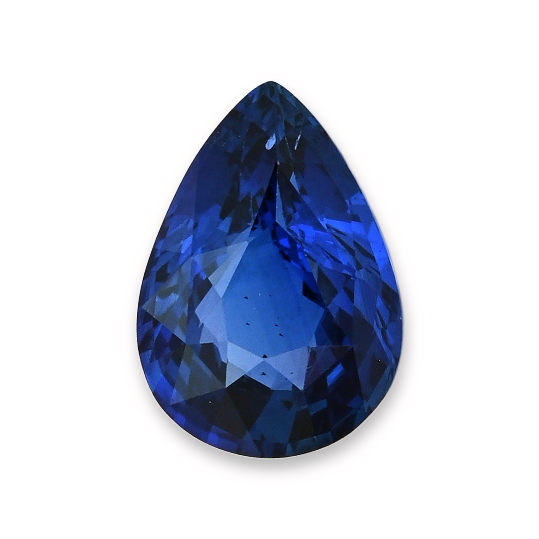 Sapphire Pear: 3.98ct