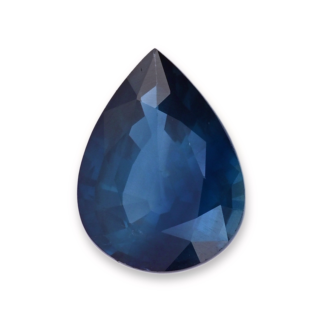 Sapphire Pear: 5.85ct