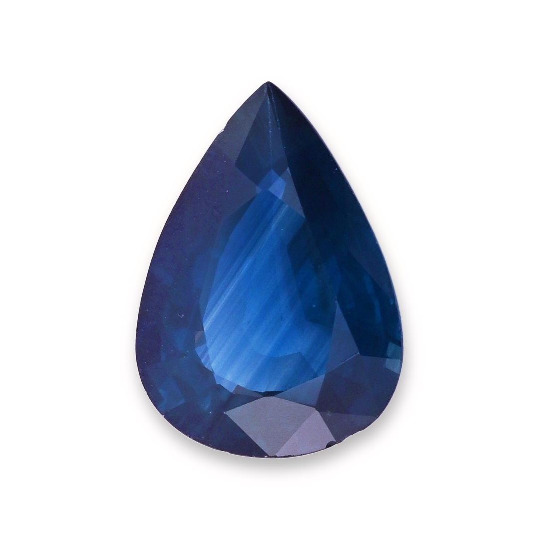Sapphire Pear: 3.95ct