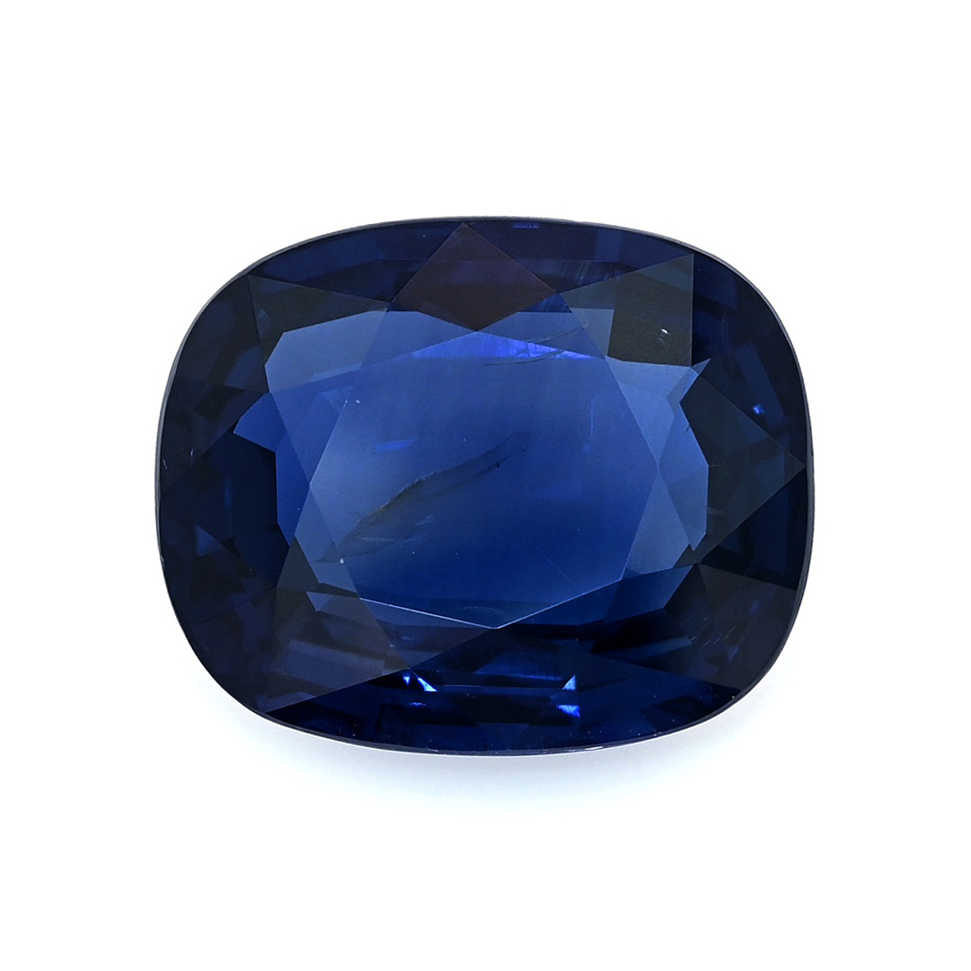 Blue Sapphire Cushion: 18.62ct