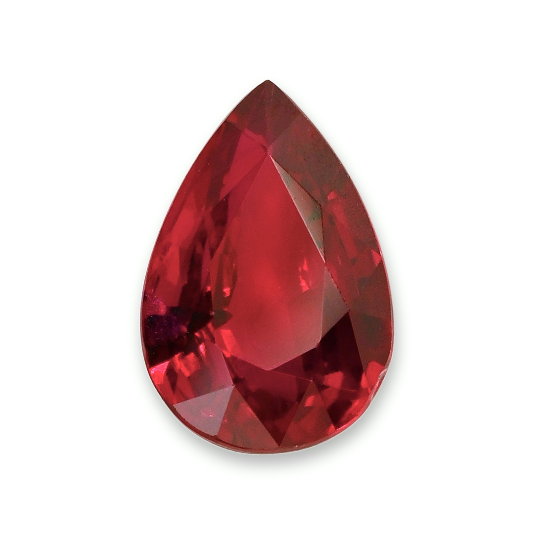 Ruby Pear: 3.09ct