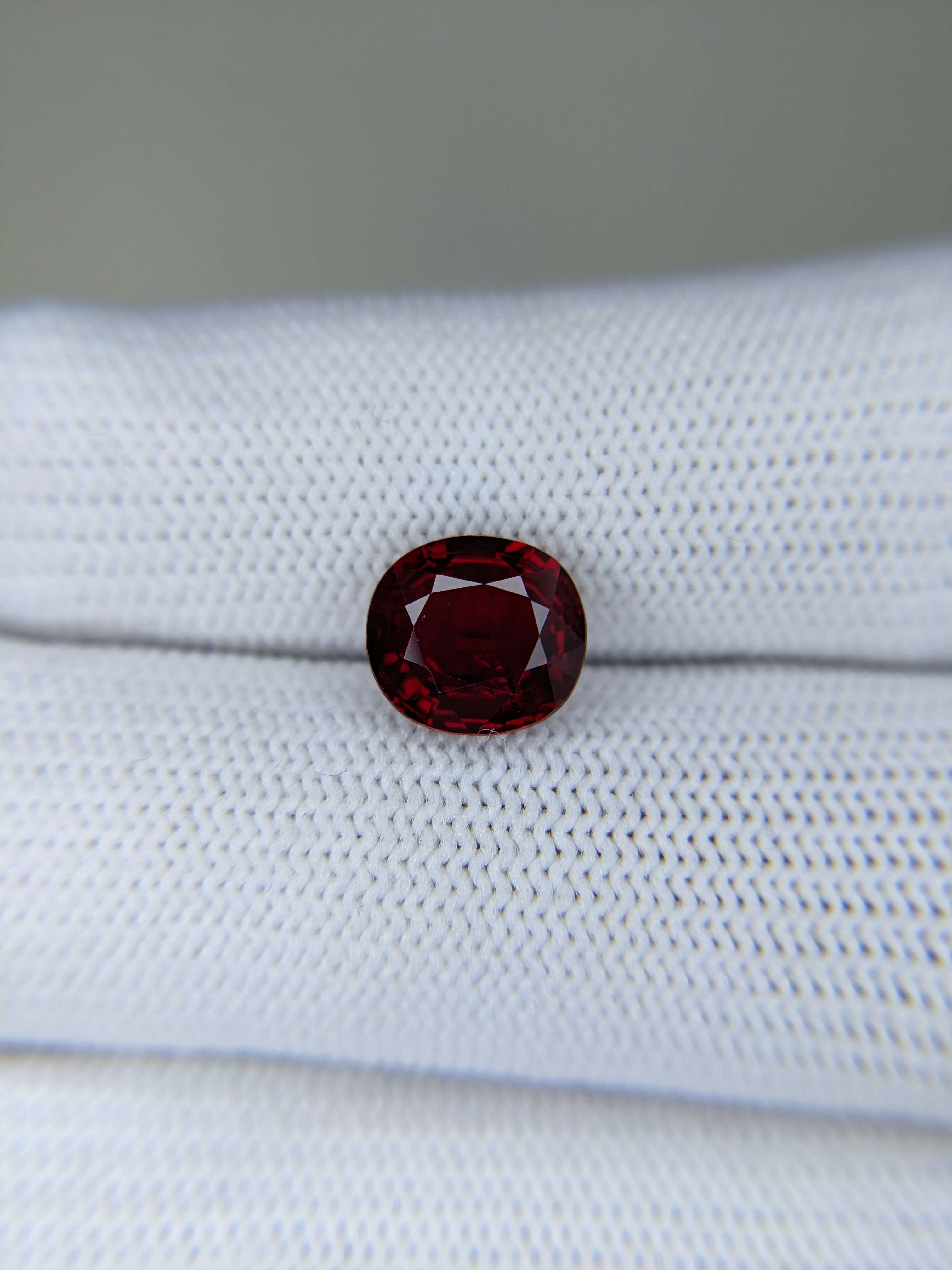 Ruby Cushion: 3.12ct