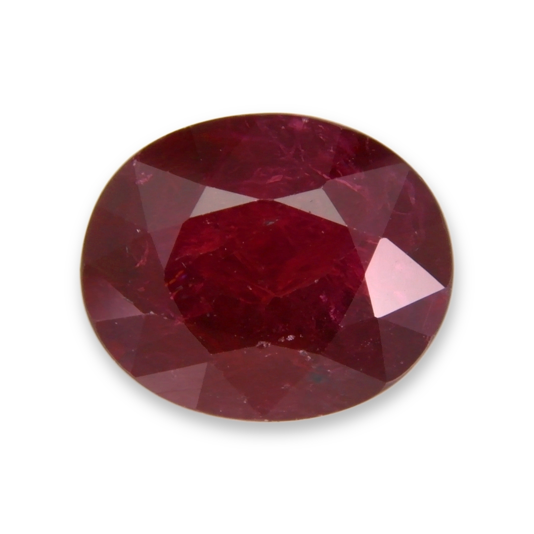 RUBY Oval: 3.09ct