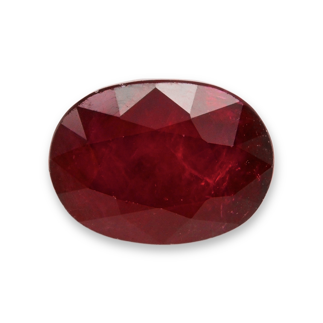 RUBY Oval: 3.57ct