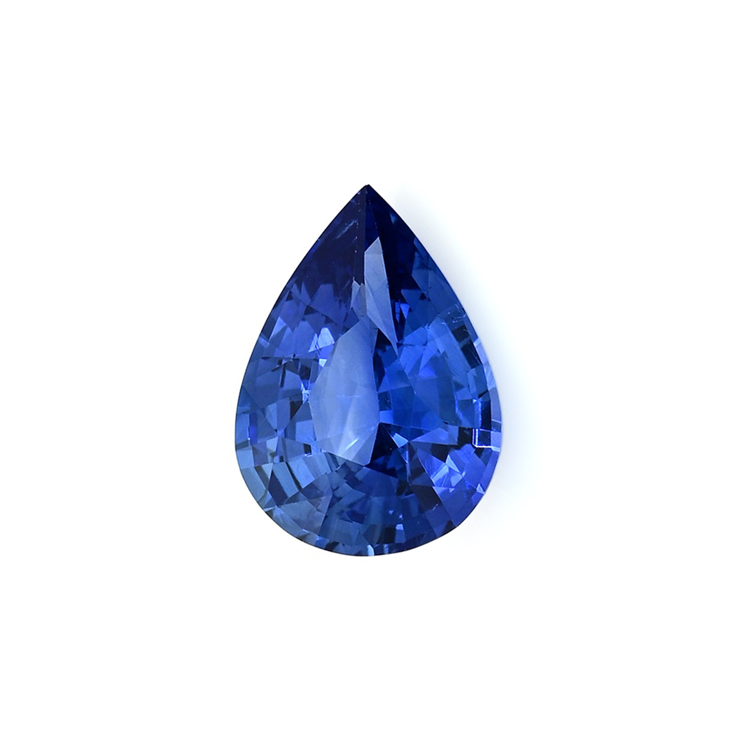 Blue Sapphire Pear: 3.04ct