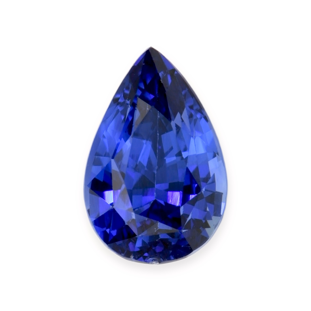 Sapphire Pear: 4.42ct
