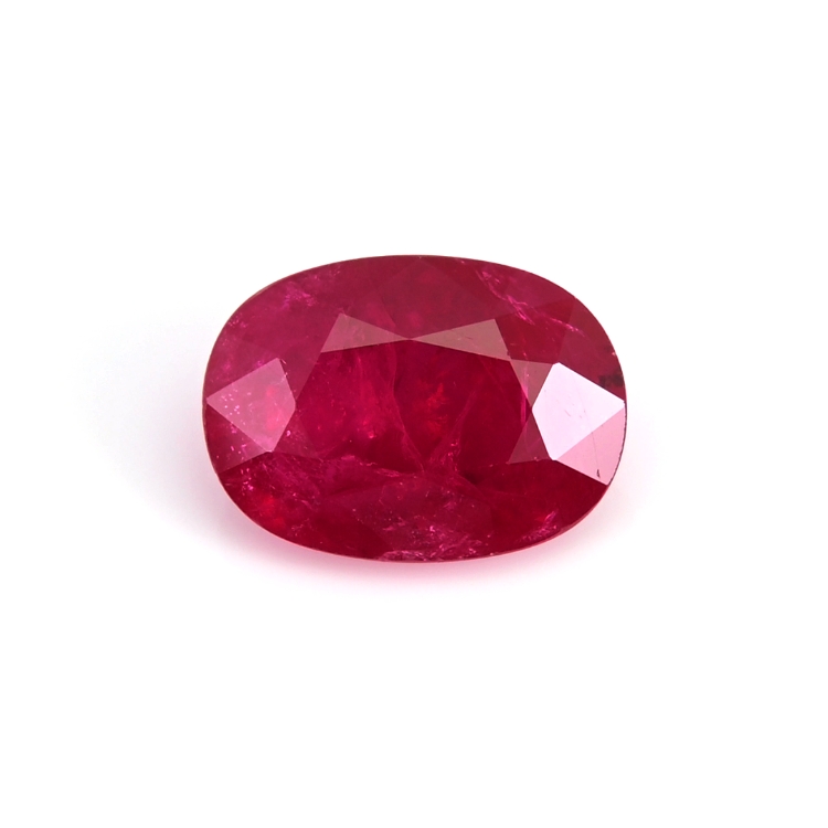 RUBY Oval: 3.18ct