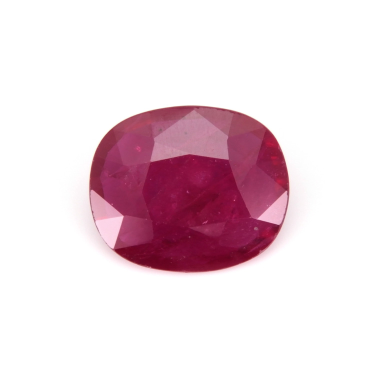 RUBY Cushion: 3.77ct