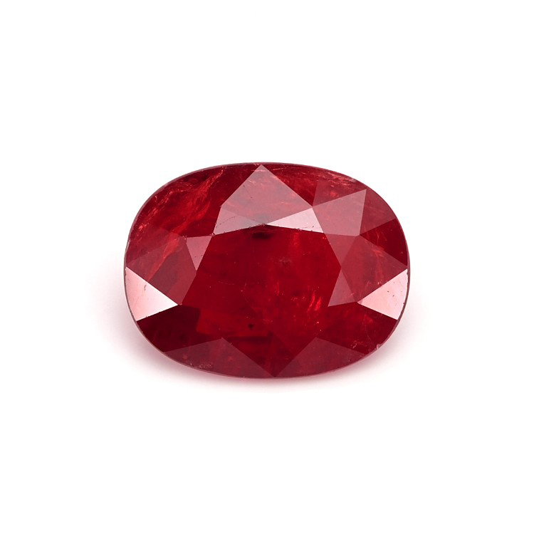 RUBY Oval: 4.31ct