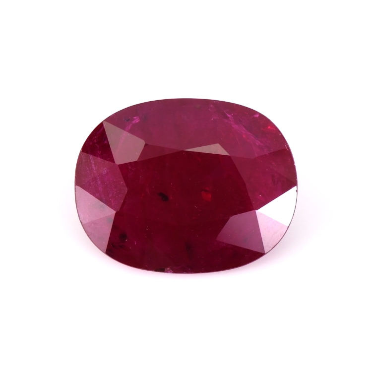 RUBY Cushion: 6.87ct
