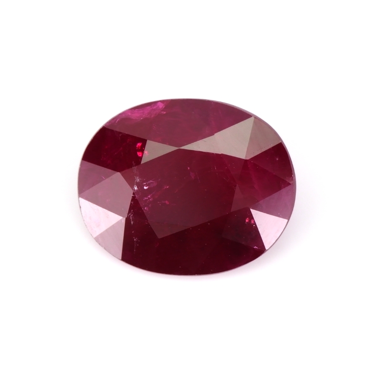 RUBY Oval: 5.30ct