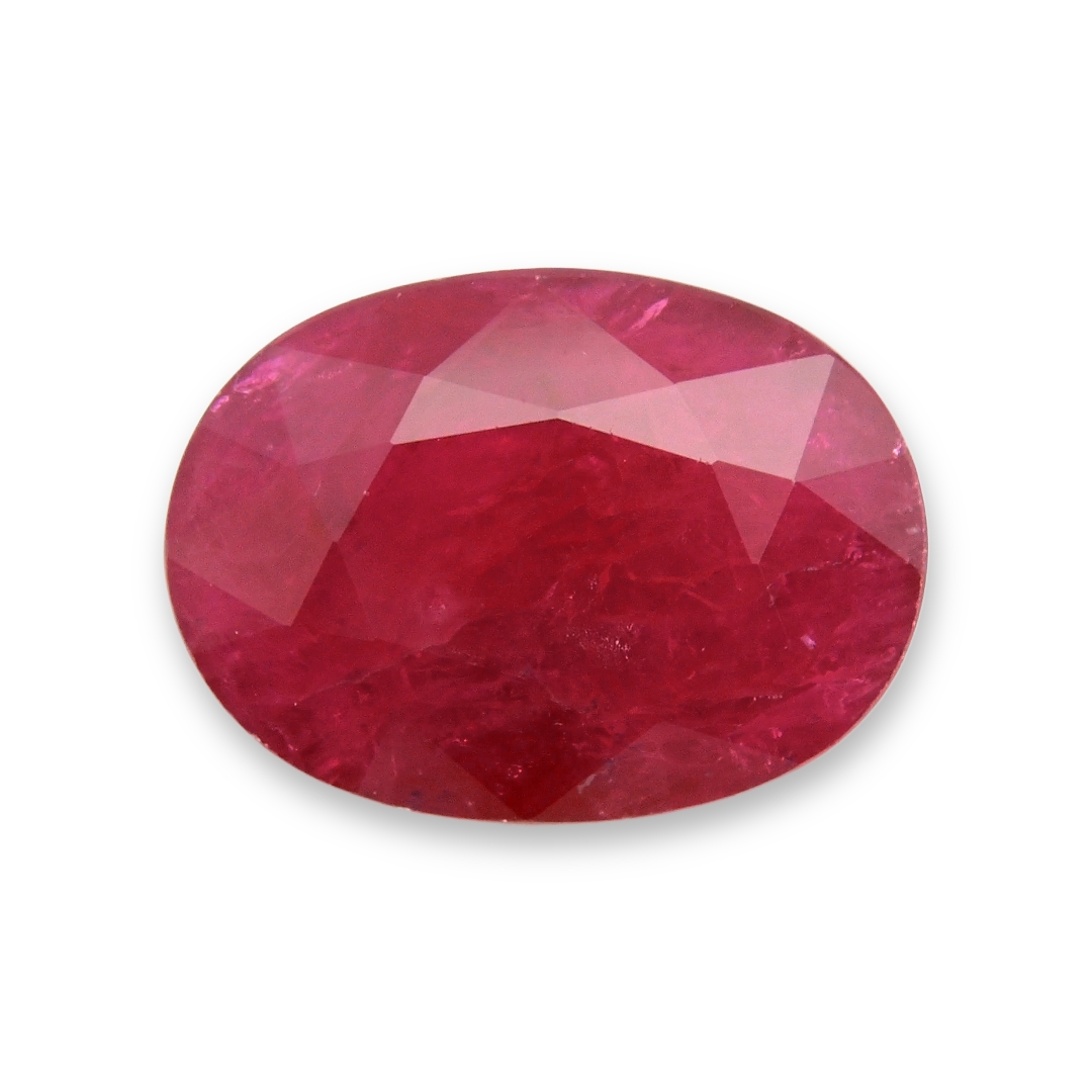 RUBY Oval: 4.02ct