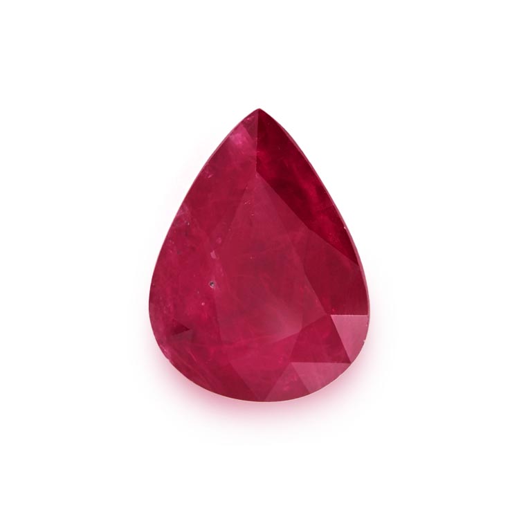 Ruby Pear: 6.78ct