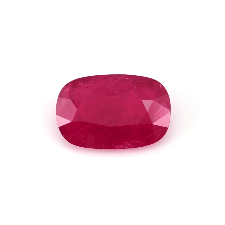 RUBY Cushion: 3.38ct