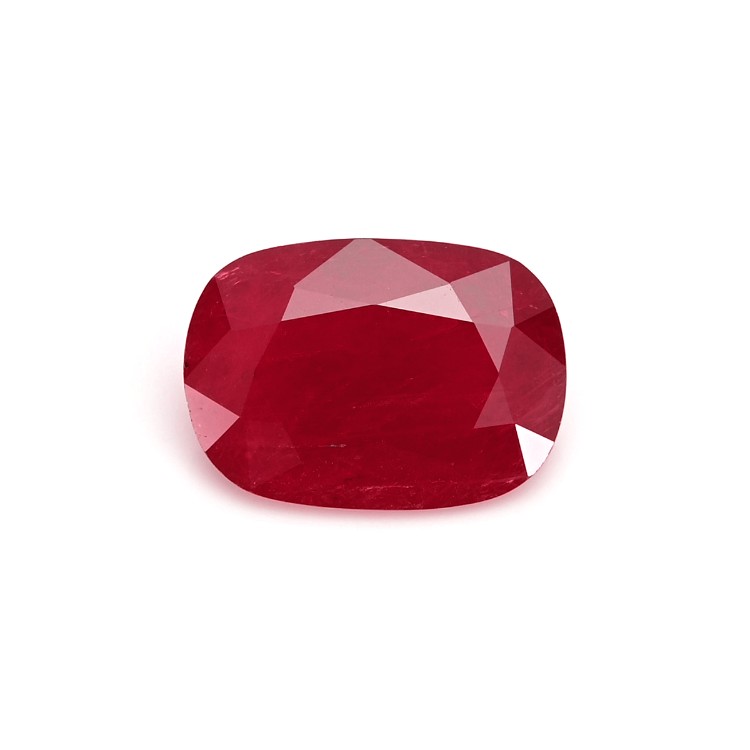 RUBY Cushion: 3.94ct