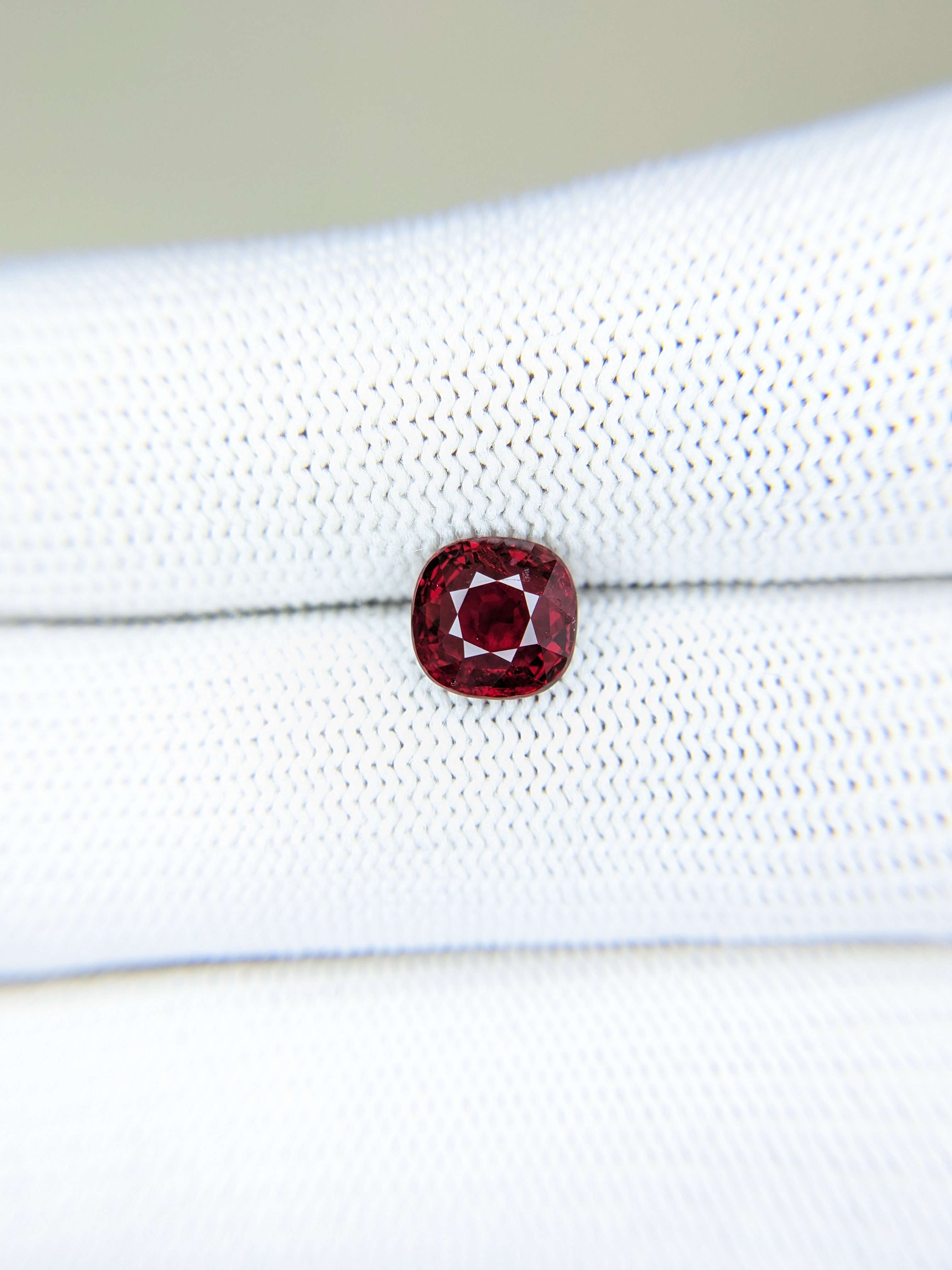 Ruby Cushion: 2.18ct