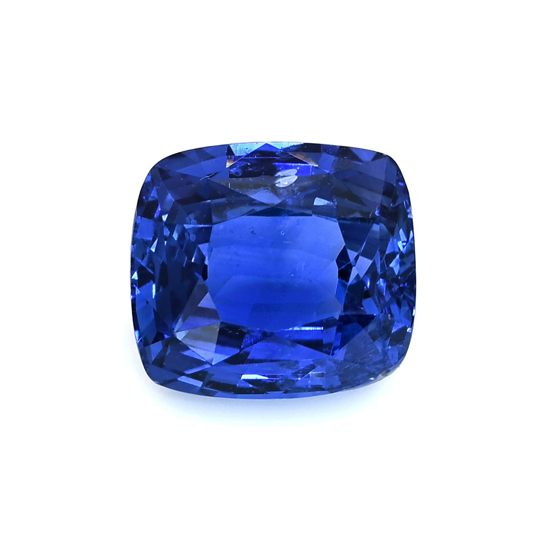 Blue Sapphire Cushion: 5.06ct