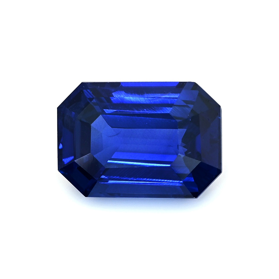 Blue Sapphire Octogon: 5.03ct