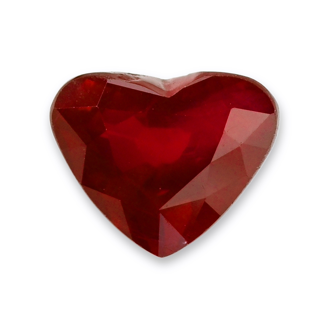 Ruby Heart Shape: 3.02ct