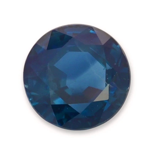 Blue Sapphire Round: 9mm